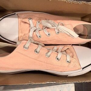 Airwalk Peach Canvas Sneakers